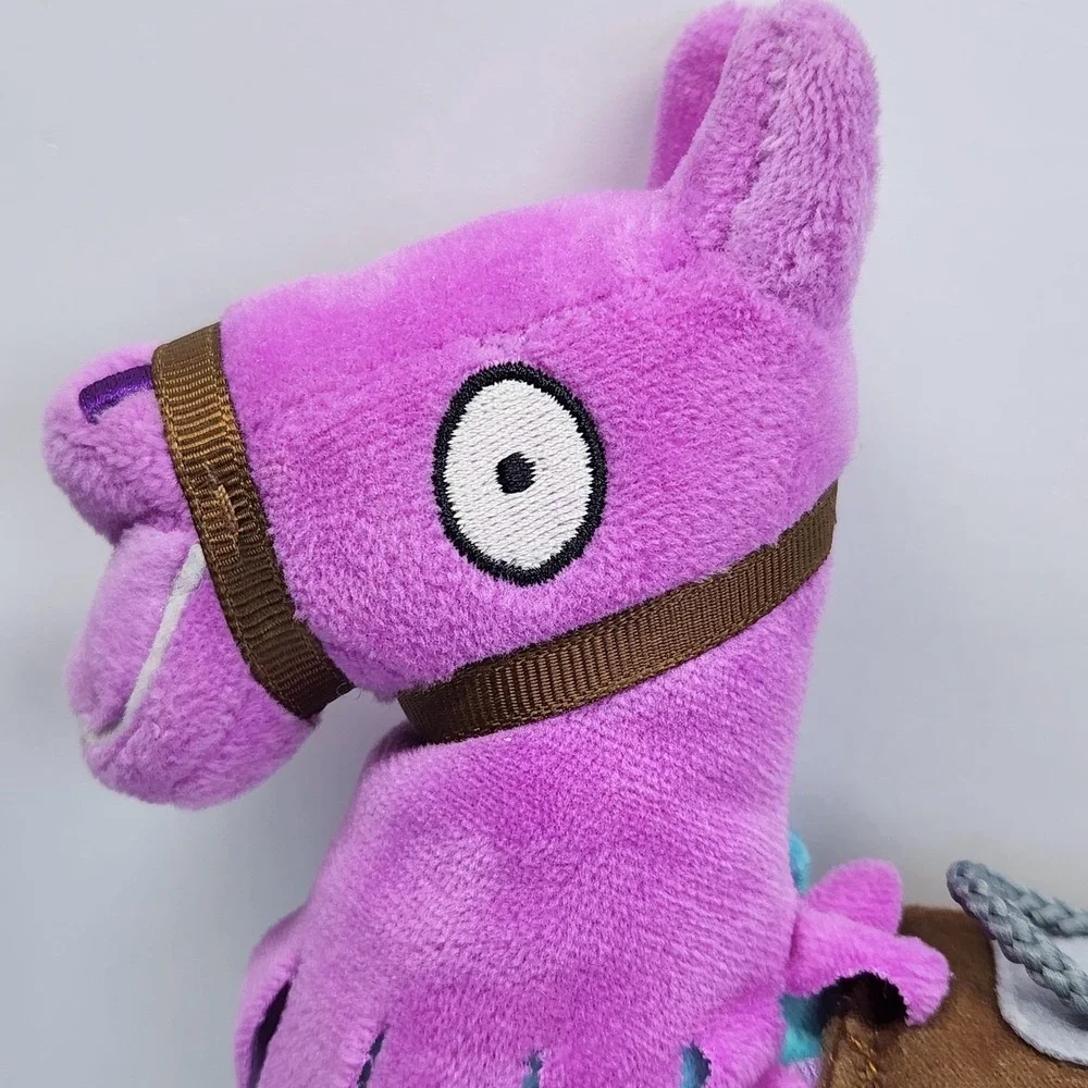 Russ Fortnite Loot Llama Plush Small Stuffed Toy Purple Blue Jazwares 2018 Cute